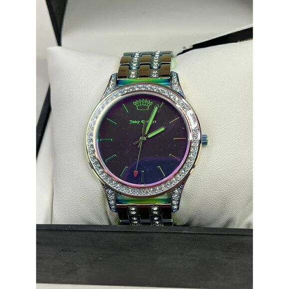 Juicy Couture Black Label Crystal NWT - Picture 1 of 6